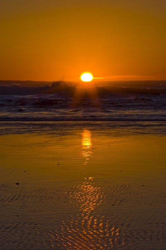 Ruby Beach At Sunset